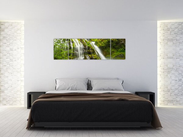 Obraz - Wodospad, Wind River Valley (170x50 cm)