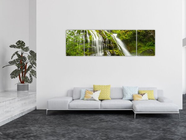 Obraz - Wodospad, Wind River Valley (170x50 cm)