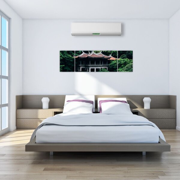 Obraz z japońskiego ogrodu narodowego (170x50 cm)