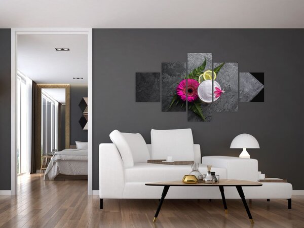Obraz - Noc w Bangkoku (125x70 cm)