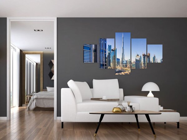 Obraz - Dubaj rano (125x70 cm)