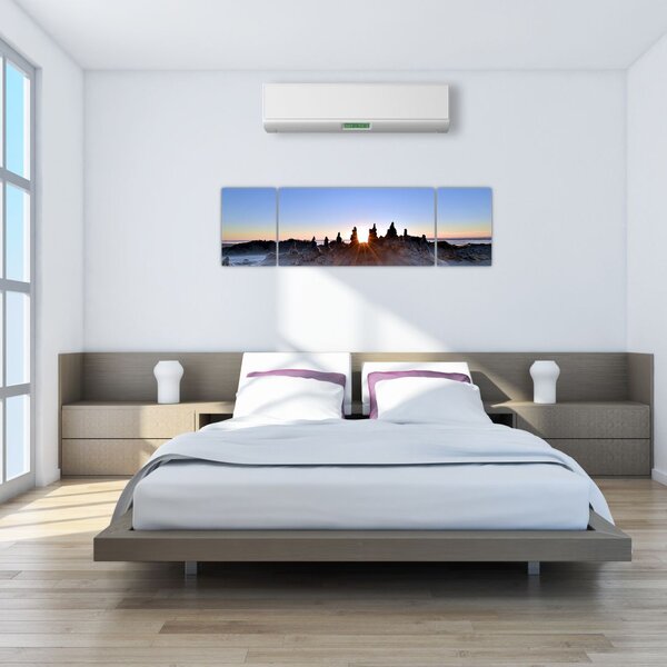 Obraz piaszczystej scenerii (170x50 cm)
