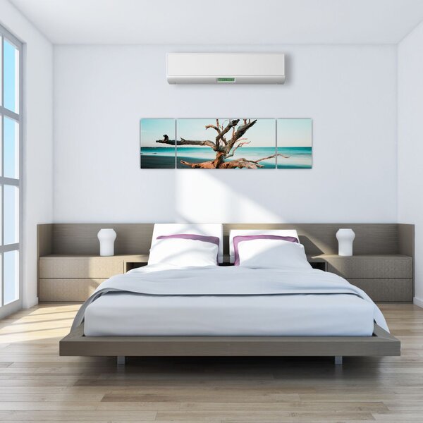 Obraz - Wyłowiono na plaży (170x50 cm)