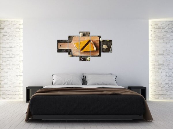 Obraz - Ciasto dyniowe (125x70 cm)