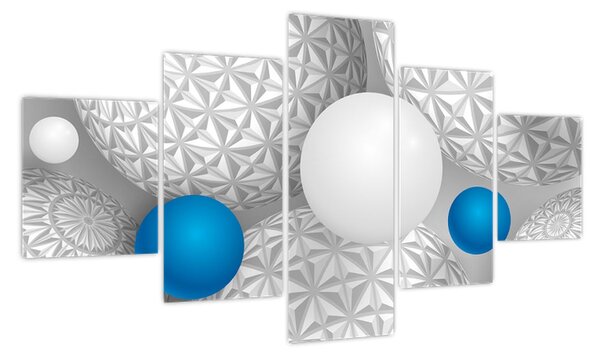 Obraz z motywem 3D (125x70 cm)