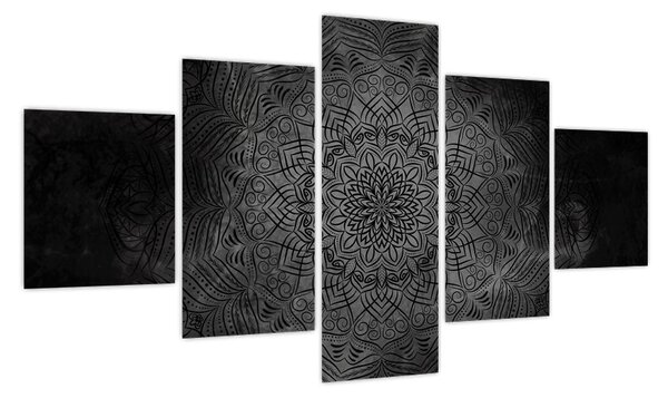 Obraz - Mistyczna mandala (125x70 cm)