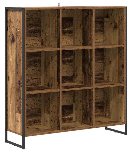 Szafka na książki stare drewno 99,5 x 30 x 108,5 cm