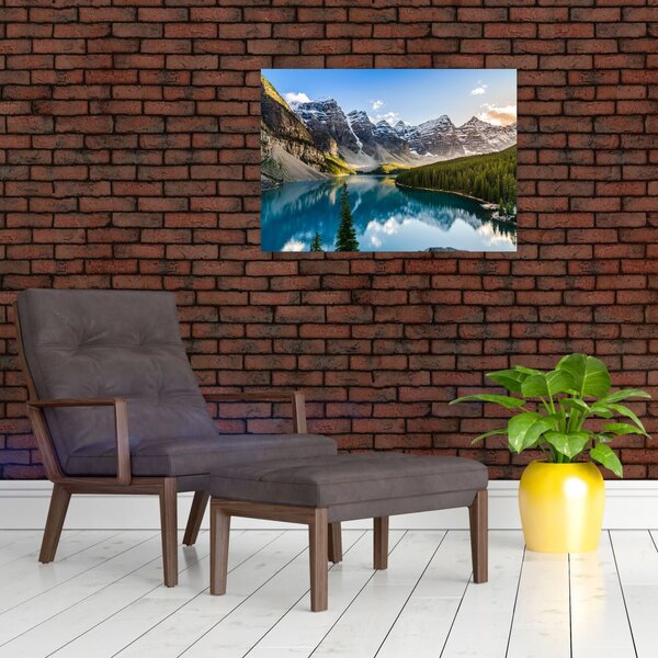 Obraz - Kanada, Park Narodowy Banff, Jezioro Moraine (70x50 cm)