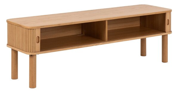 Szafka pod TV w dekorze dębu 140x45 cm Langley – Actona