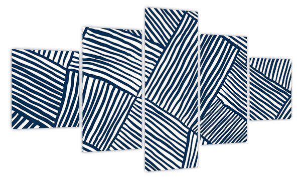 Obraz - linia 3D (125x70 cm)