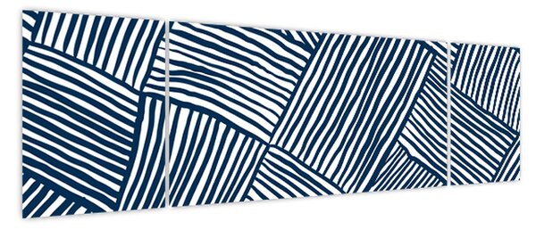 Obraz - linia 3D (170x50 cm)