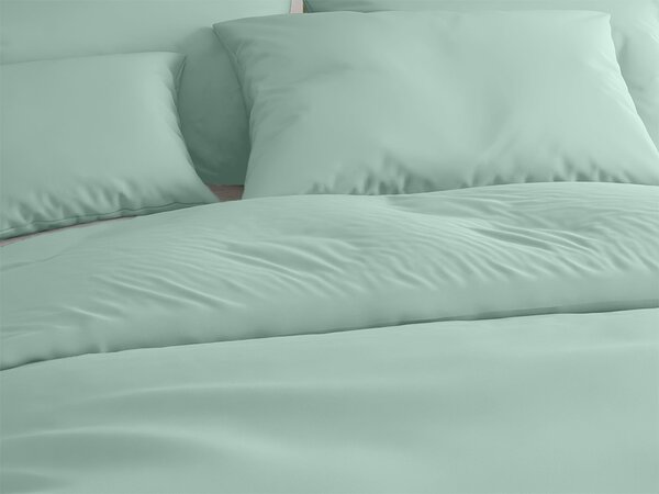 Bawełniana pościel LUX miętowa hotelowa kieszeń Rozmiar pościeli: 70 x 90 cm | 140 x 200 cm