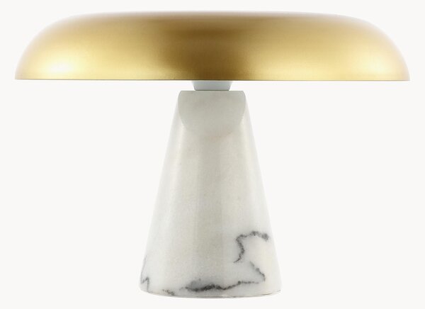 Lampa stołowa z marmurową podstawą Modern Gold