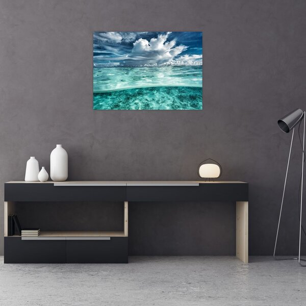 Obraz - Widok pod poziomem morza (70x50 cm)