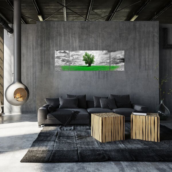 Obraz - Kawałek natury w mieście (170x50 cm)