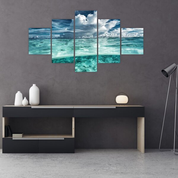 Obraz - Widok pod poziomem morza (125x70 cm)