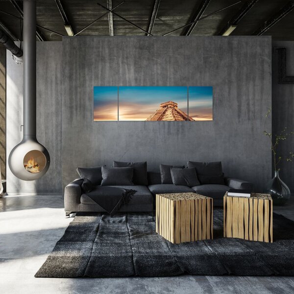 Obraz słynnego pomnika Majów (170x50 cm)