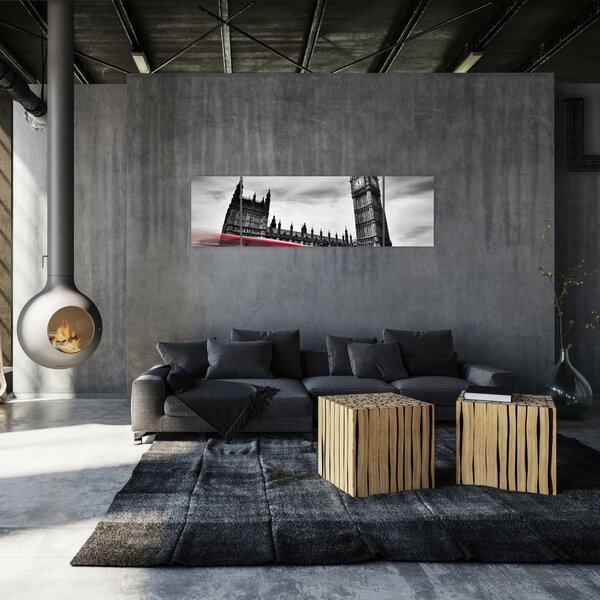 Obraz - Houses of Parliament w Londynie (170x50 cm)
