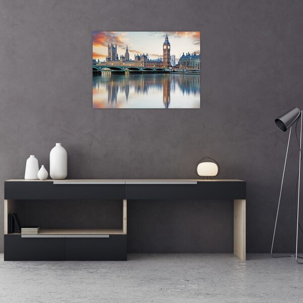 Obraz - Houses of Parliament w Londynie (70x50 cm)