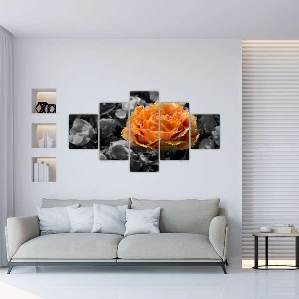Obraz kwiatu (125x70 cm)