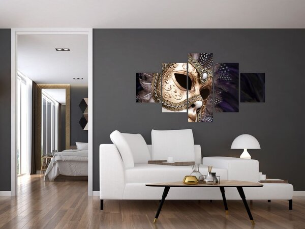 Obraz rzeźby z drapakiem (125x70 cm)