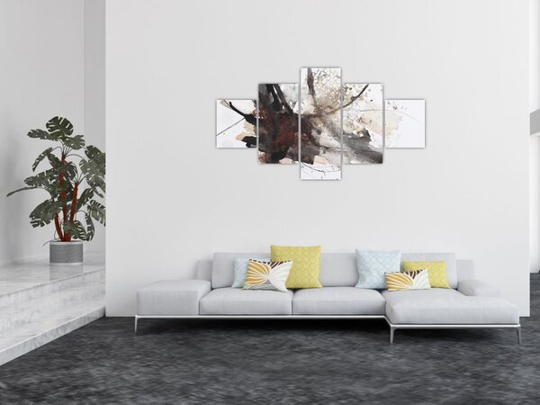 Obraz obrazu abstrakcyjnego (125x70 cm)