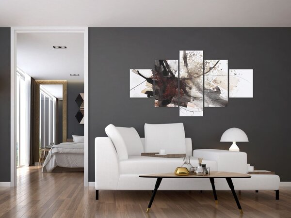 Obraz obrazu abstrakcyjnego (125x70 cm)