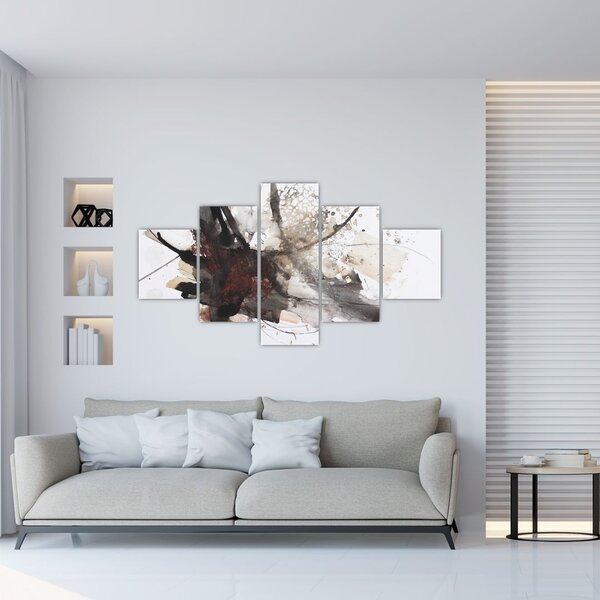 Obraz obrazu abstrakcyjnego (125x70 cm)
