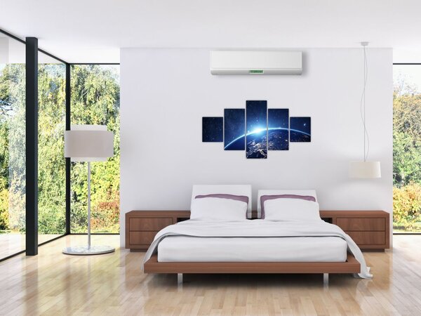 Obraz planety Ziemia (125x70 cm)