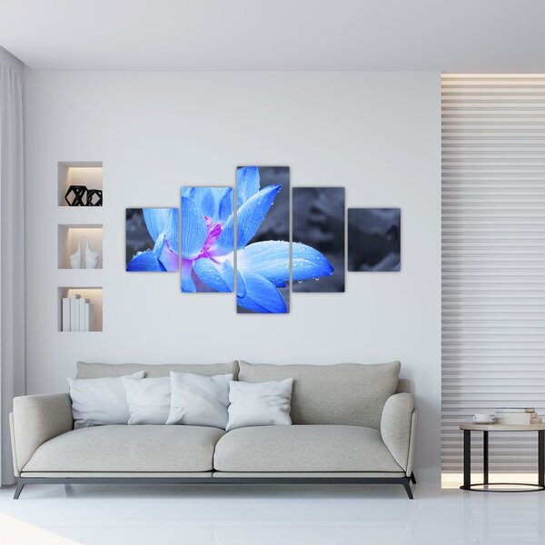 Obraz szczegółu kwiatu (125x70 cm)