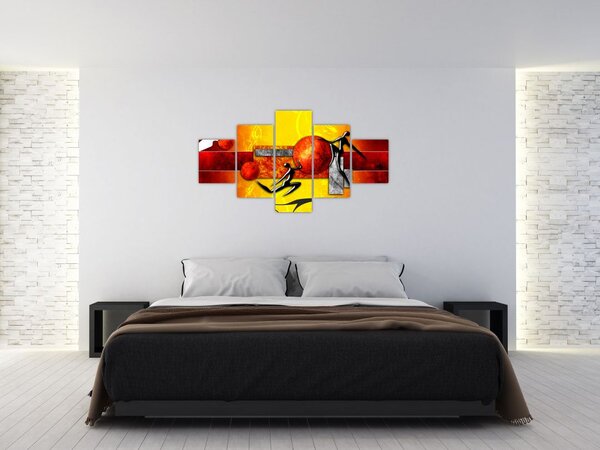 Obraz - Malarstwo ludzkości (125x70 cm)