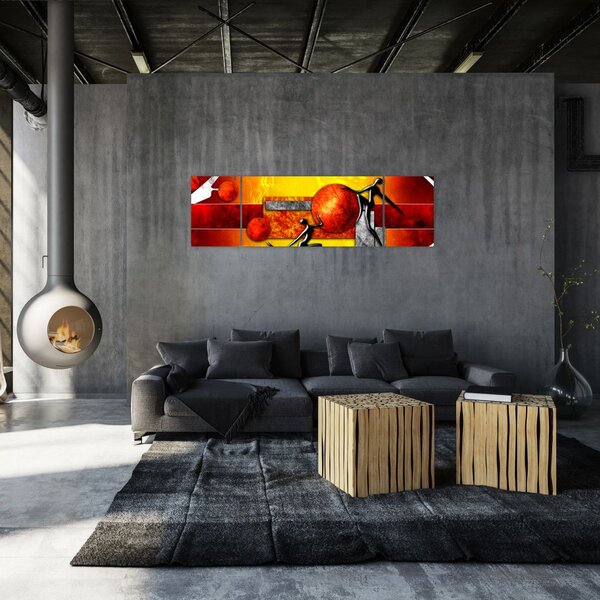 Obraz - Malarstwo ludzkości (170x50 cm)