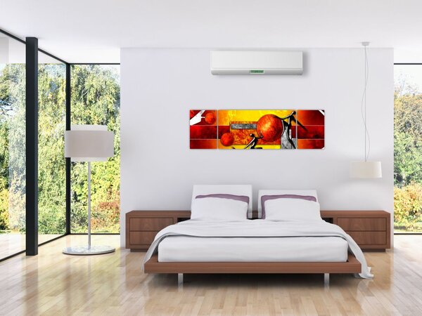 Obraz - Malarstwo ludzkości (170x50 cm)