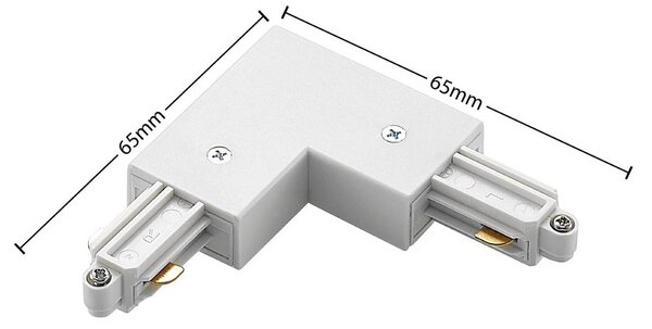 Lindby 1-fazowy system szynowy Linaro, GU10, 14-punktowa, biała Linaro Lindby, możliwość ściemniania, biały / opal, salon / jadalnia, metal, nowoczesny