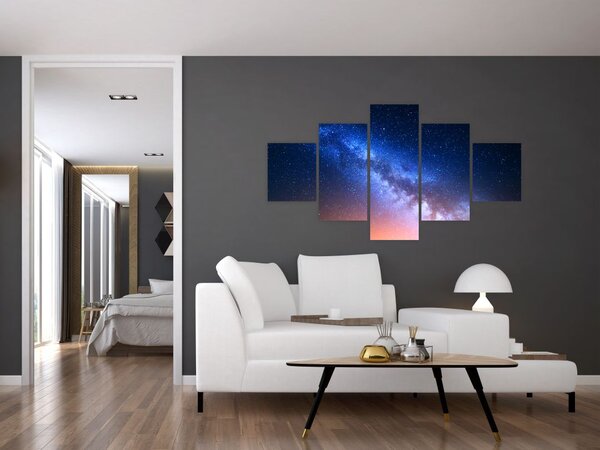 Obraz - Nocne piękno gwiazd (125x70 cm)