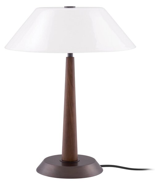 Lampa Stołowa Globen Lighting, Ligna, drewniany, salon, metal, skandynawski