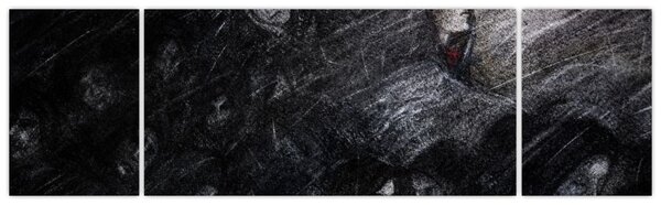 Obraz - Smutek i wyrzeczenie (170x50 cm)