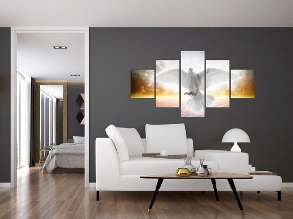 Obraz gołębicy (125x70 cm)