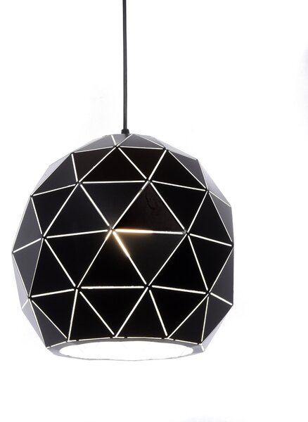 LAMPA WISZĄCA CZARNA BOKKA