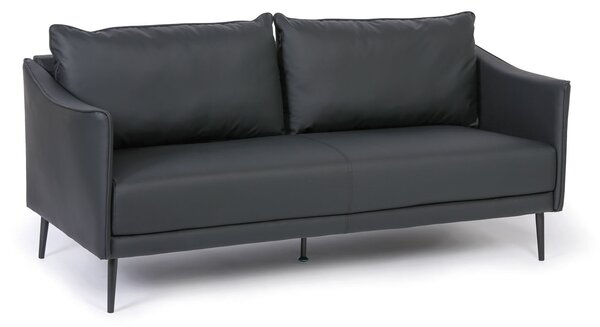 Sofa PATTY, 3-miejscowa, czarny