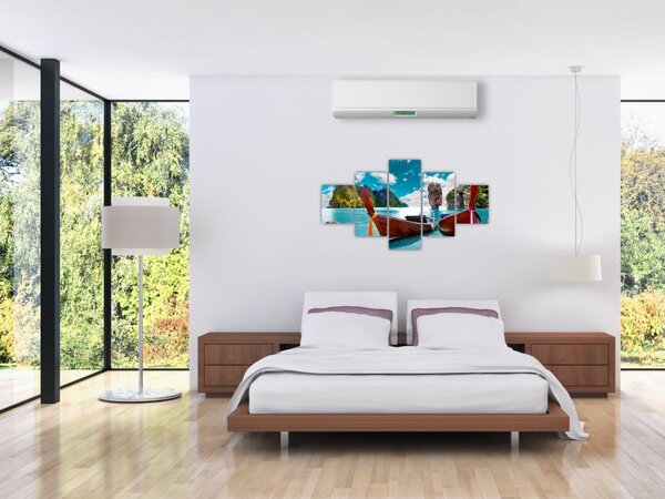 Obraz- Raj na ziemi (125x70 cm)
