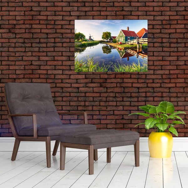 Obraz holenderskich młynów (70x50 cm)