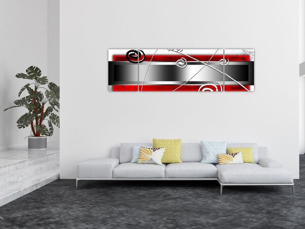Abstrakcyjny obraz (170x50 cm)
