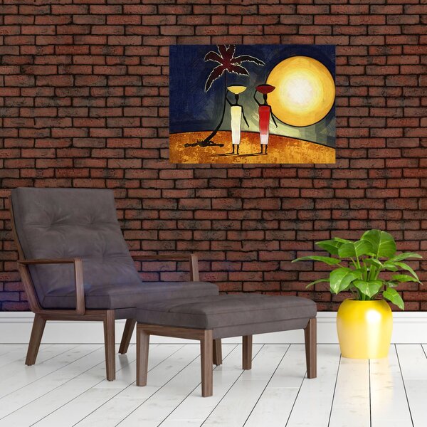 Obraz starożytnego obrazu (70x50 cm)