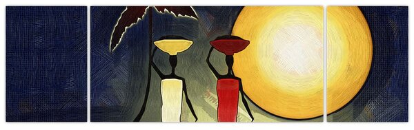 Obraz starożytnego obrazu (170x50 cm)