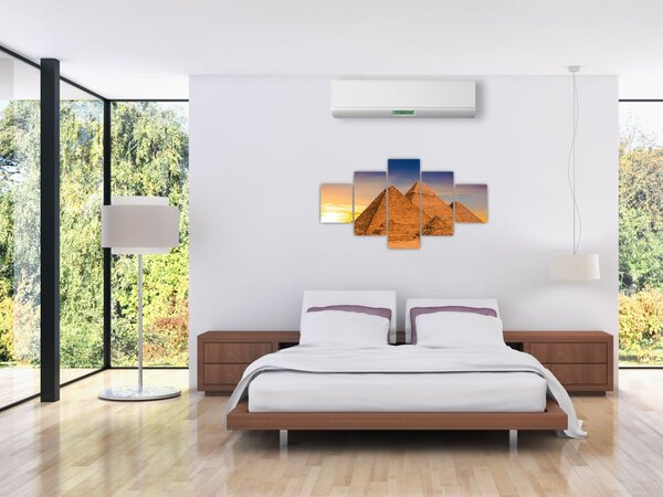 Obraz - piramidy egipskie (125x70 cm)