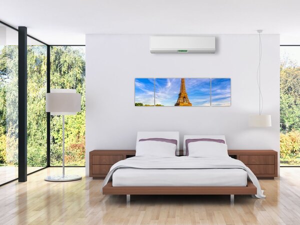 Obraz - Wieża Eiffla (170x50 cm)