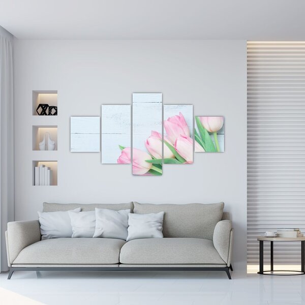 Zdjęcie - Bukiet tulipanów (125x70 cm)