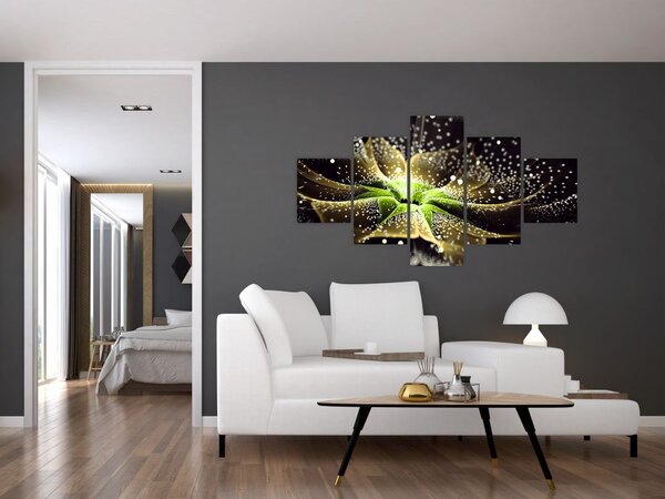 Obraz - Szczegół kwiatu (125x70 cm)