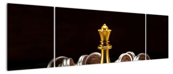 Obraz - Figury szachowe (170x50 cm)